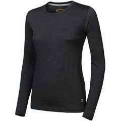 SENSOR MERINO CORDURA dámské triko dl.rukáv černá