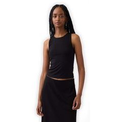 GAP 886602-00 Strečový crop top Černá
