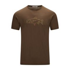 ACLIMA LightWool 140 Tee Salmon M's Dark Earth