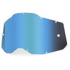 100% RC2/AC2/ST2 Replacement - Sheet Mirror Blue Lens