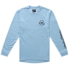 TROY LEE DESIGNS YOUTH RUCKUS RIDE LONG SLEEVE TEE CARBS DAWN BLUE