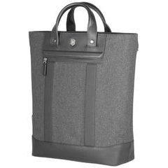 VICTORINOX Architecture Urban2 2-Way Carry Tote 20, Melange Grey / Black