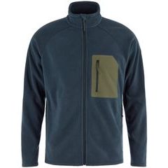 FJÄLLRÄVEN Kaipak Fleece M Dark Navy-Laurel Green
