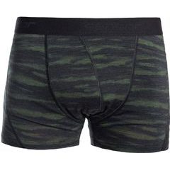 SENSOR MERINO IMPRESS pánské trenky černá/batik
