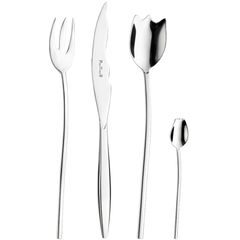 PINTI INOX TULIPANI 24 ks, stříbrná, Pintinox
