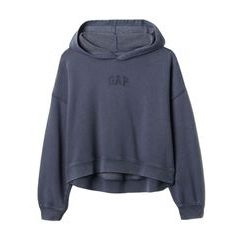 GAP Crop mikina s logem Tmavě modrá