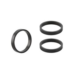 BONTRAGER Headset 1-1/8" 5mm Black Alloy 3-Pack