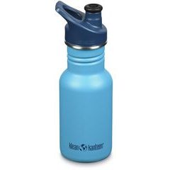 KLEAN KANTEEN Kid Classic Narrow 12oz (w/Kid Sport Cap) - Hawaiian Ocean 355 ml