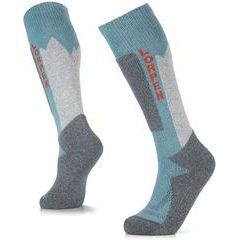 LORPEN WOOL SKI 2 PACK KIDS, ARCTIC/DARK MARINE