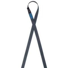 BEAL Šitá smyce plochá; 26 mm; black; 100 cm