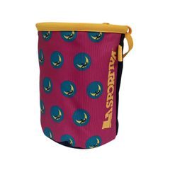 LA SPORTIVA Climbing On The Moon Chalk Bag , Fucsia/Giallo