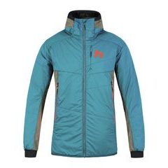 HANNAH KECHU HOODY, brittany blue/burnt olive