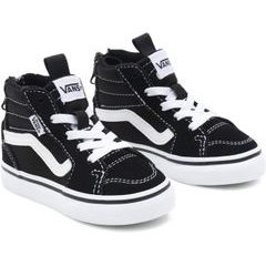 VANS TD Filmore Hi Zip, (suede/canvas) black/white