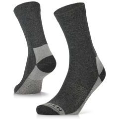 LORPEN LIFESTYLE WOOL VIGO CREW, WHALES GREY