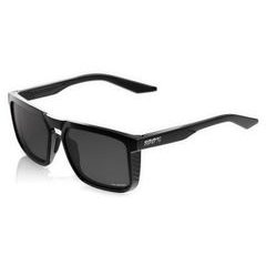 100% RENSHAW Polished Black - Grey Polarized Lens