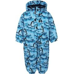 COLOR KIDS Coverall, AOP, AF 10.000, light blue