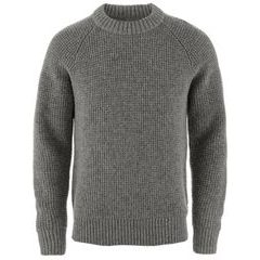 FJÄLLRÄVEN Övik Waffle Knit M Grey-Melange