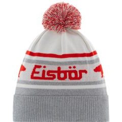 EISBÄR Chani OS Pompon MÜ hellgrau-white-fieryred