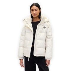 GAP 818712-01 Prošívaná nepromokavá bunda PrimaLoft® Béžová