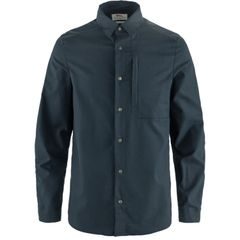 FJÄLLRÄVEN Keb Trekking Shirt LS M - Dark Navy-Dark Navy