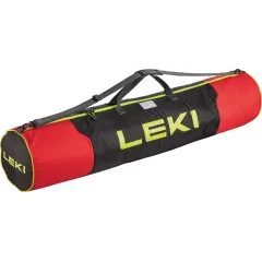 LEKI Pole Bag, bright red-black-neonyellow