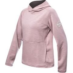 SENSOR MERINO UPPER traveller dámská mikina s kapucí dusty pink