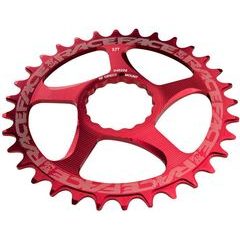RACE FACE SINGLE Direct Mount, N/W 34T 10-12SPD červená