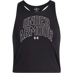 UNDER ARMOUR UA Motion Branded Tank-BLK