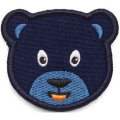 AFFENZAHN Velcro badge Bear - blue