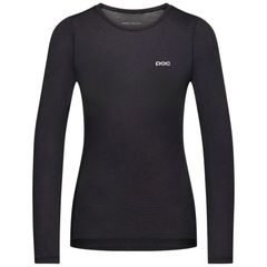 POC W's Layer Mid L/S Jersey Uranium Black