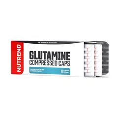 NUTREND Glutamine Compressed Caps, 120 kapslí