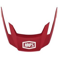 100% ALTEC Replacement Visor v2 Deep Red