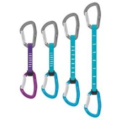 PETZL PACK OF 6 DJINN AXESS tyrkysové - sada 6 ks