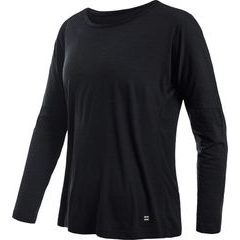 SENSOR MERINO AIR traveller dámské triko dl.rukáv černá