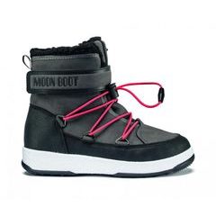 MOON BOOT JR BOY BOOT WP, black/castlerock