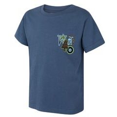 HUSKY Tee Patch K blue
