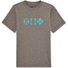 FOX Yth Vision Ss Tee Heather Graphite
