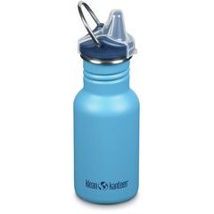 KLEAN KANTEEN Kid Classic Narrow 12oz (w/Kid Sippy Cap) - Hawaiian Ocean 355 ml