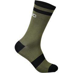 POC Lure MTB Sock Long Epidote Green/Uranium Black