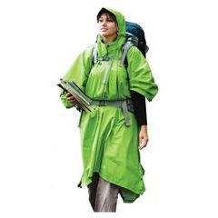 SEA TO SUMMIT Nylon 70D Tarp Poncho Green