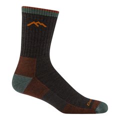 DARN TOUGH HIKER MICRO CREW MIDWEIGHT WITH CUSHION, walnut