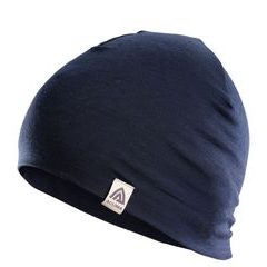 ACLIMA LightWool 140 relaxed beanie Navy Blazer