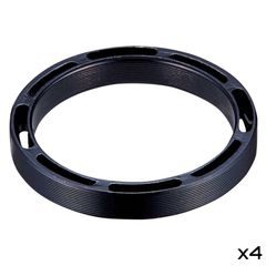 SUPACAZ SupaSpacer - 5mm x 4pcs - 1 1/8" - Black