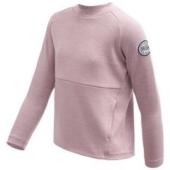 SENSOR MERINO UPPER traveller dětská mikina dusty pink