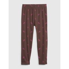 GAP 827035-08 Dětské legíny organic capri Hnědá