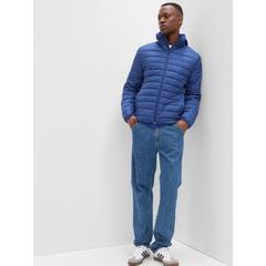 GAP 724654-00 Prošívaná bunda Modrá