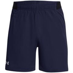 UNDER ARMOUR Vanish Woven 6in Shorts, Midnight Navy / Mod Gray