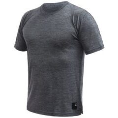 SENSOR MERINO LITE pánské triko kr.rukáv anthracite gray
