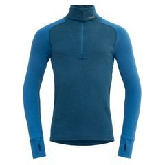 DEVOLD Expedition Merino Silk Zip Man, Flood/Blue