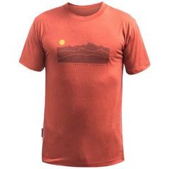 SENSOR MERINO ACTIVE SUNRISE pánské triko kr.rukáv terracotta